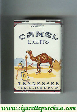 Camel Collectors Pack Tennessee Lights cigarettes soft box